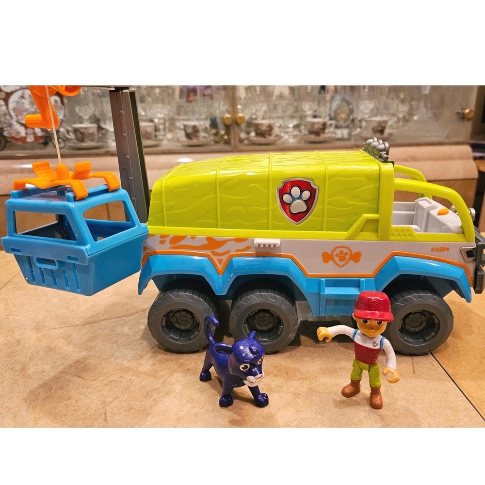 Paw Patrol Paw Terrain Vehicle Jungle Rescue Ryder Crane lights and sound